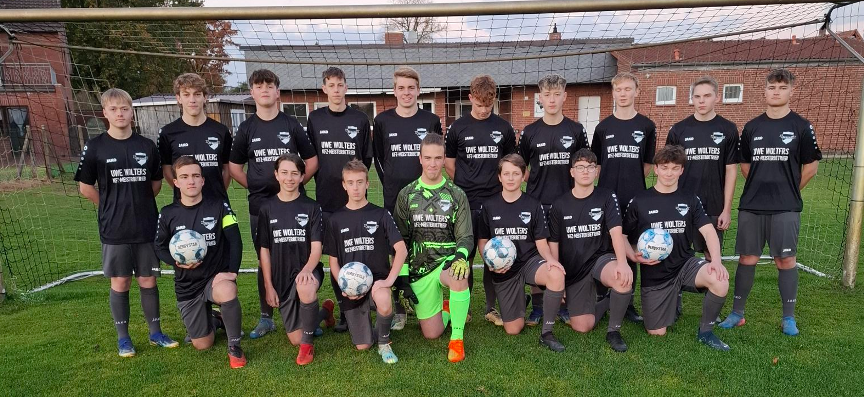 Mannschaftsfoto A-Junioren TSV Martfeld