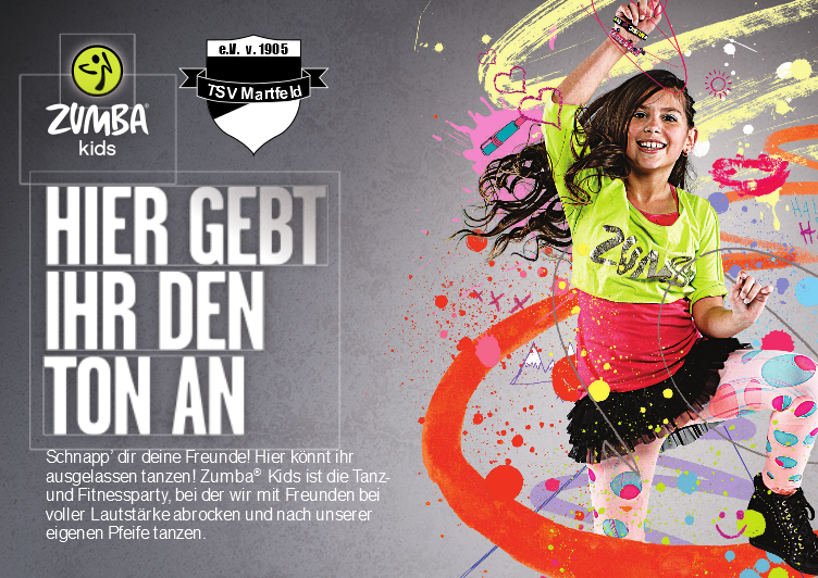 Zumba Kids beim TSV Martfeld